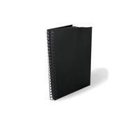 Carnet De Croquis Goldline À Spirales , Portrait , Papier Noir 140 G Sur M²