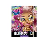Carnet de croquis Monster High avec trousse de maquillage - LISCIANI - Apprenez l'art du maquillage