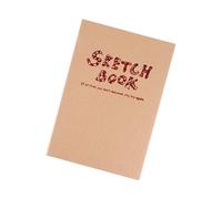 Carnet de croquis multi-usages, couverture souple, 200 feuilles, pages non lignées, papier 80 g/m², carnet de croquis pour artistes