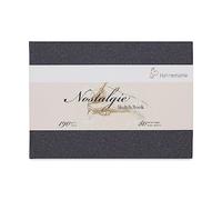 Carnet de croquis Nostalgie - 190 g/m² - Format A4 paysage - 40 feuilles/80 pages