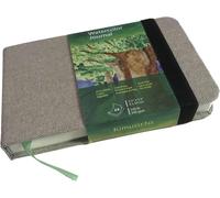 Carnet De Croquis Pour Aquarelle, 300 G, 25 % Coton, 9 X 14 Cm, 24 Feuilles, 48 Pages, Grain Fin, Sans Acide, Papier Aquarelle, Bloc De Papier Aquarelle, Idéal Pour Aquarelle, Encre,