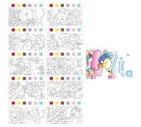 Carnet de croquis pour enfants, aquarelle, papier épais et absorbant pour l'expression créative et le développement de la motricité des enfants