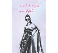 Carnet de croquis pour Styliste: Calepin pour styliste | 240 silhouettes de mannequins femmes de grande taille | plusieurs poses pour y illustrer vos créations de mode