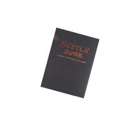 Carnet de croquis professionnel à couverture souple - 200 feuilles de 80 g/m² - Papier épais - Reliure de fil de fil - Carnet de dessin - Pour artistes, croquis, voyages