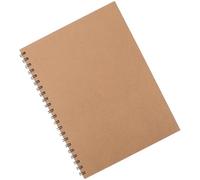 Carnet de Croquis Professionnel A48k pour Artistes, Papier Noir