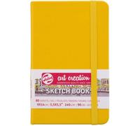 Carnet de croquis - Royal Talens - 9x14 cm - 80 feuilles - 140g - Jaune