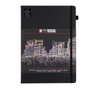 Carnet De Croquis Sakura 80 Pages 140Gsm Papier Noir Différentes Tailles