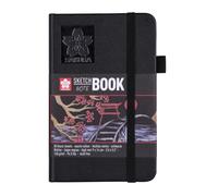 Carnet de Croquis - Sakura - 9x14cm - 80 Pages - Couverture Noire