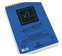 Carnet De Croquis Xl Mix Media Pour Les Techniques Avec Bague De Liaison (300g / M2, 30pcs) A4, Canson, De L'acrylique, De La Peinture, Carnets De Croquis, Des Fournitures D'art