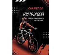 Carnet de Cyclisme: Cahier de 100 fiches faciles à remplir | Noter les performances de vos entraînements, les routes empruntées, la météo | Un super cadeau à faire à un cycliste.