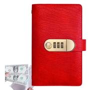 Carnet De Défi Économies | Livre d Épargne avec Verrou à Mot de Passe | Organisateur Budget 100 Pages Protection Vie Privée pour Débutants Étudiants Familles