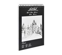 Carnet de Dessin A4, Papier Très épais 200 g/m² 100 pages/50 feuilles Cahier de Dessin Spirale pour Illustration Portrait Croquis, Carnet de Croquis Sketchbook pour Artistes et Professionnels