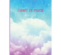 Carnet de dessin: Cahier de dessin, Croquis, Peinture, Aquarelle, Esquisse, Écriture | 120 Pages Blanches | A4 21x29 cm | Grand cahier vierge