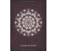 Carnet De Dessin: Carnet De Dessin Tatouage Mandala 100 Pages A4 À Dessiner Pour Artiste