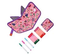 Carnet de dessin effaçable pour - Cahier de croquis réutilisable effaçable portable | Accessoires mignons pour bloc de dessin,pour Anniversaire Noël Fête Vacances Voyage Train Avion Camping Parc