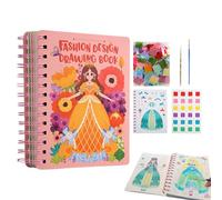 Carnet De Dessin - Jouet Interactif Créatif - Livre De Peinture À Perforation Puzzle - Pour Usage En Famille, Anniversaire, Maison, Intérieur, Éducation, Noël, Apprentissage,