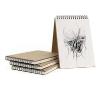Carnet de Dessin - MARSEE - A5 - Couverture Rigide - Papier 160g/m² - 4 pcs