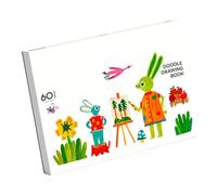Carnet De Dessin Pour - 60 Feuilles De Papier Double Face Art - Livre de Dessin Facile - Pour Étudiants, Adultes, Débutants, Peintres Professionnels, Gribouillage, Bébé Et Maternelle