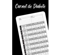 Carnet de Diabète: Carnet de suivi glycémie et insuline sur 2 ans | Journal de bord du diabète | Fiches de contrôle à remplir pour diabétique | Cadeau pour les diabétiques