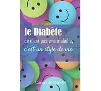 Carnet de Diabète: Carnet diabetique avec suivi de Glycémie sur 53 semaines | 111 pages, 15,24 x 22,86cm | Broché | Avant après, 5 moments de la ... coucher) | smiley roses bleus vert jaunes
