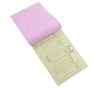 Carnet de Factures à Trois Volets, 60 Pages, Papier, pour Commandes | Copies Nettes, Séparation Rapide, Bords Perforés, Formulaires à Champs Standardisés, Suivi des Livraisons