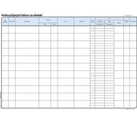 Carnet de factures Optys - A4 / 32 feuilles reçues / 1009