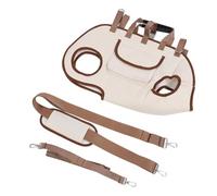 Carnet de Faisceau de Portage pour Chiens Porte-Sac à Dos, Animal de Compagnie Élingue de Support Lift Regardable Boutelles Respirantes pour Petit Chiot, Porteuse à écharpe pour