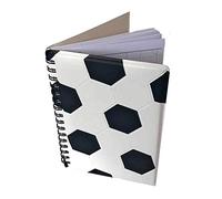Carnet de football A6 pour garçons et enfants avec panneau tactique doublé