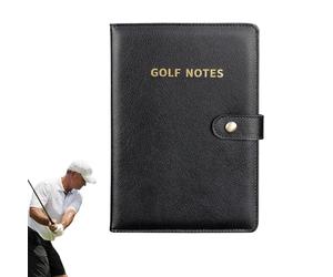 Carnet De Golf - Carnet de Distances en Mètres par Trou pour Clubs | Accessoires Sportifs pour Terrains d'Entraînement et Compétitions Extérieures