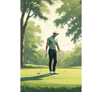 Carnet de Golf élégant: Cahier ligné 120 pages pour suivre vos scores, entraînements et réflexions sur le green. Journal pratique pour golfeurs - idéal pour noter performances, parcours et stratégies