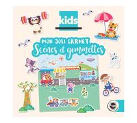 Carnet De Gommettes Avec Scène Activités 21 X 21 Cm