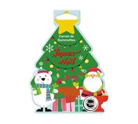 Carnet De Gommettes Et Coloriage De Noël Sapin 12,5 X 16,3 Cm 56 Pièces