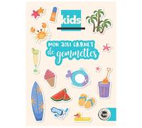 Carnet De Gommettes La Plage 1,2 À 7,3 Cm 119 Pièces