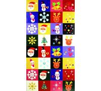 Carnet de gommettes Noël coloré 160 pièces
