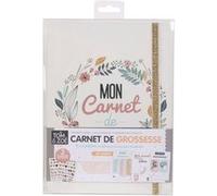 Carnet de Grossesse "52 Pages" 16x22cm Blanc Blanc G