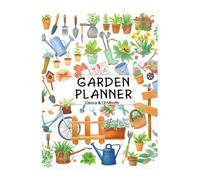 Carnet de jardin - Livre complet de potager | Carnet de planification de jardinage 12 mois pour l'entretien des plantes pour les agriculteurs