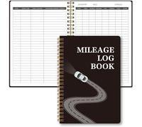 Carnet De Kilométrage Automatique Pour Personnel Ou Professionnel,Carnet D'entretien Du Véhicule Pour Voiture,Carnet De Miles Pour Taxes,Journal De Kilométrage De Voiture Pour Dépenses,Carnet