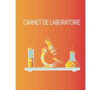 Carnet de laboratoire: Cahier de notes de laboratoire |Cahier de Labo pour étudiants et professionnels |Petits Carreaux |120 pages ''8.5x11''.