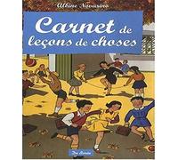 Carnet de leçons de choses