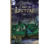 Carnet de lecture: Cahier de lecture - journal de lecture à remplir - format A5 - fiches de lecture - 100 pages