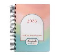 Carnet de lecture - Journal de des livres, planificateur de journaux de lecture pour les amateurs de livres | Organisateur de registres, bloc-notes d'étude pour le bureau à domicile, l'école, l'