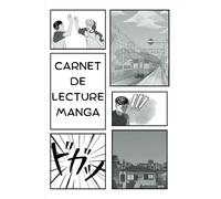 Carnet de lecture Manga: Carnet de Lecture Manga à remplir - Journal de Suivi des Mangas avec Listes et Avis