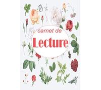 carnet de lecture: Mon Journal de Lecture à Remplir | Fiche de lecture | Mes Lectures de Romans | Dimensions 15.24x22.86cm (6x9)