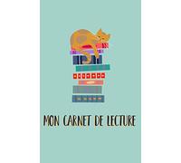 Carnet de lecture: répertoriez tous vos livres et toutes vos lectures dans ce carnet 13x21 cm, thème chat.