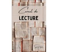 Carnet de lecture spécial lycée: Carnet de lecteur pour les lycéens pour noter toutes les ouvrages lus, les évaluer, en faire des résumés et préparer les épreuves du baccalauréat