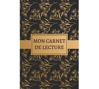 Carnet de lecture vide à remplir - Mon carnet de lecture: Cahier et journal - bibliothèque - 100 fiches à compléte