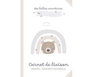 Carnet de liaison Nounou / Parents: Journal de bord de bébé sur son lieu d'accueil. Assistante-maternelle, MAM, Crèche