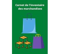 Carnet De L'inventaire Des Marchandises