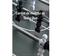 Carnet de matchs de Baby-foot