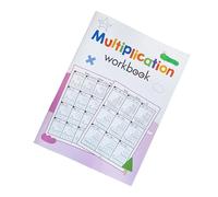 Carnet de mathématiques pour les élèves du collège, matériaux faciles à utiliser, exercices de division multiplication, livre pratique d'exercices de mathématiques, carnet de travail pour compétences